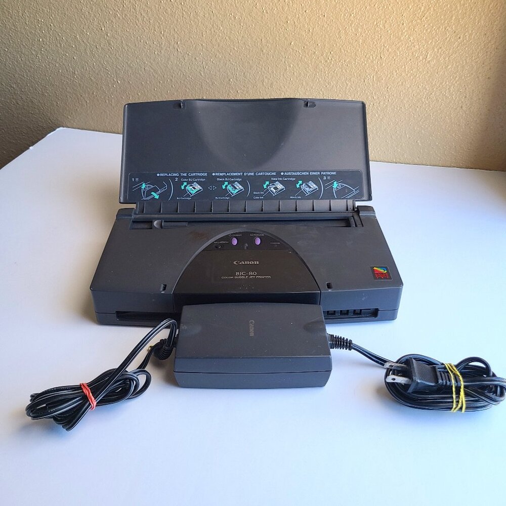 Canon BJC 80 Color Ink-jet printer - 4.5 ppm - 30 sheets